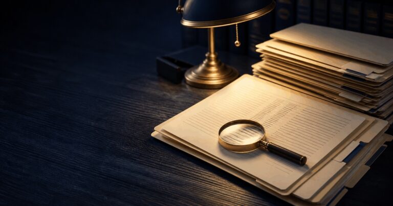 Stack of organized commercial insurance claim file folders on an underwriter's desk, illustrating the five-year loss runs insurance history reviewed before every renewal.